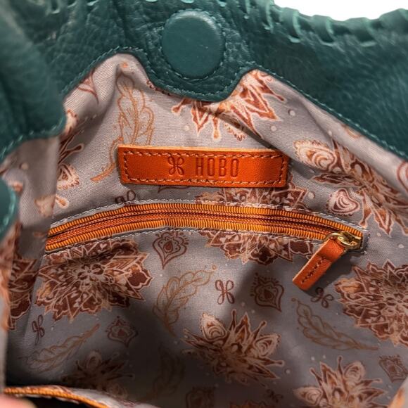 HOBO International Japanese Knot Purse In Peacock Green - Picture 7 of 10